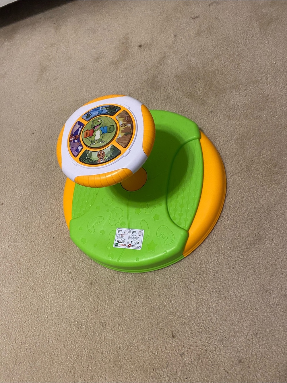 Dino Sit & Spin